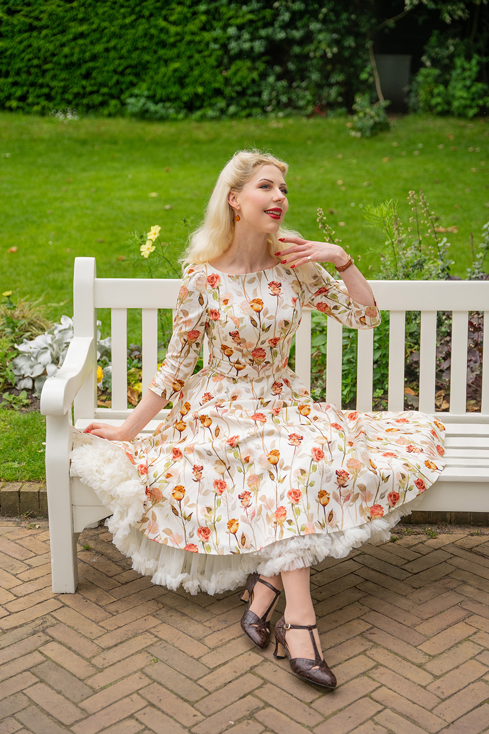 Robyn Floral Swing Dress